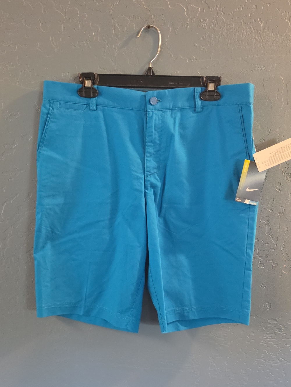 Nike Golf Men’s Blue Flat Front Shorts